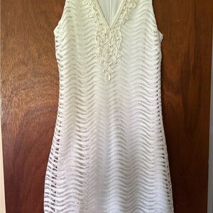 Lilly Pulitzer Chic Cream Sleeveless Dress